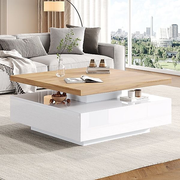 autolock Couchtisch Couchtisch Sofa-Beistelltisch mit 360° günstig online kaufen