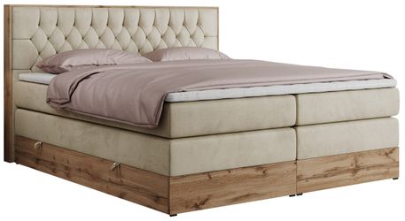 MKS MÖBEL Boxspringbett AMORE KING (Set, günstig online kaufen