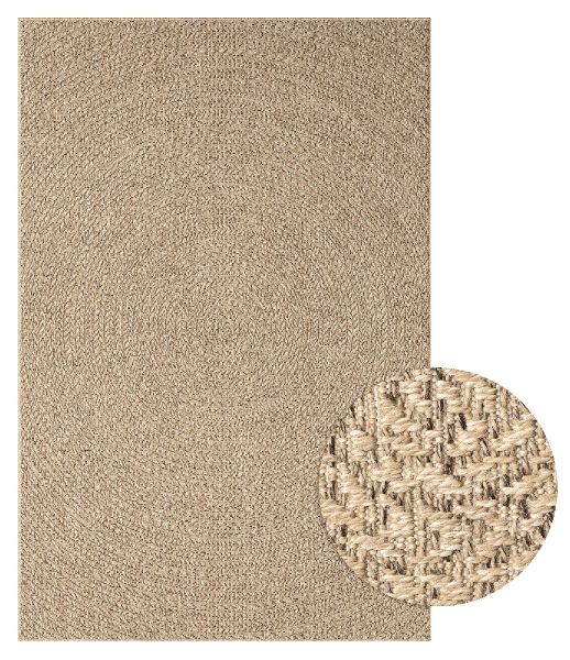 the carpet Teppich "Kansas" rechteckig 1 mm Höhe moderner robuster In und O günstig online kaufen