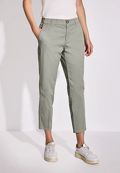 STREET ONE Chinohose, Middle Waist günstig online kaufen