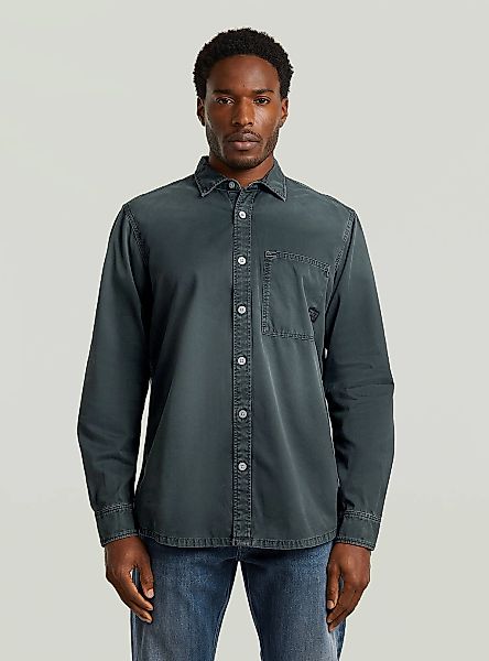 G-STAR Langarmshirt "Regular One Pocket Shirt" günstig online kaufen