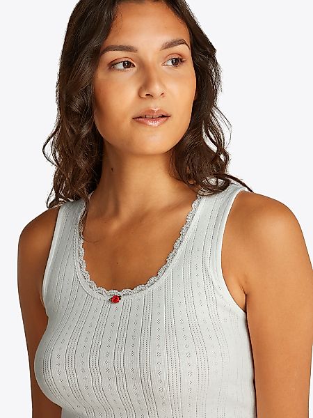 Tommy Jeans Tanktop TJW SLIM POINTELLE günstig online kaufen