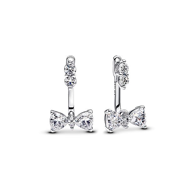 Pandora Ohrring-Set Pandora funkelnde Schleifen Ohrstecker günstig online kaufen