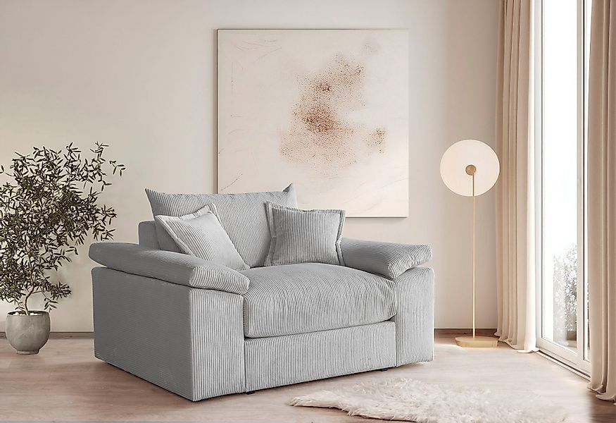 Home affaire XXL-Sessel Soft&Cosy, in Cord, günstig online kaufen