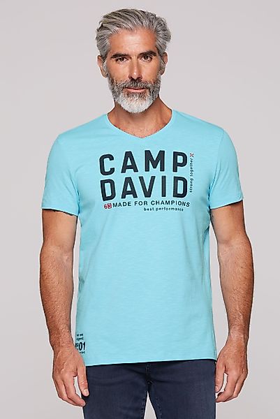 CAMP DAVID V-Shirt mit maskulinem V-Ausschnitt günstig online kaufen