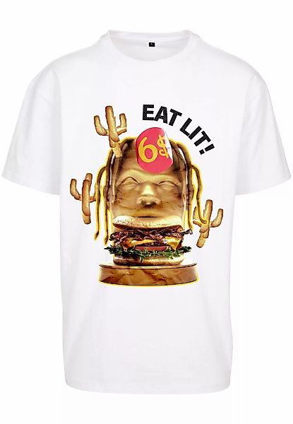 MisterTee T-Shirt "MisterTee Unisex Eat Lit Oversize Tee", (1 tlg.) günstig online kaufen