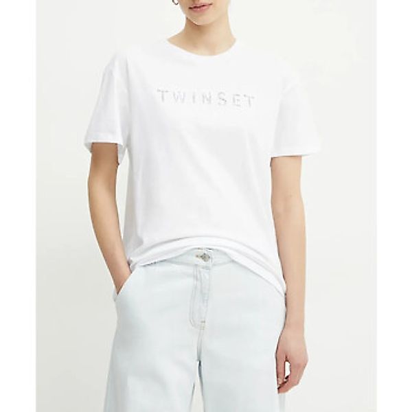 Twin Set  3/4 Jeans T-SHIRT LOGATO Art. 251TT2041 günstig online kaufen