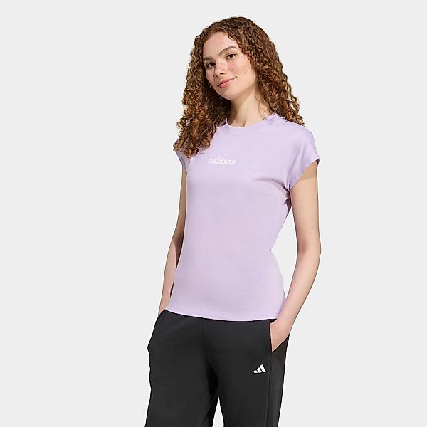adidas Sportswear T-Shirt "ESSENTIALS LINEAR COTTON" sportlicher Stil, Kurz günstig online kaufen