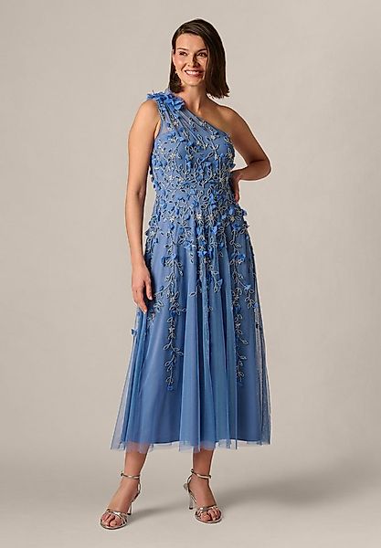 Adrianna Papell Abendkleid Petite One Shoulder Bead Dress Eine romantische, günstig online kaufen