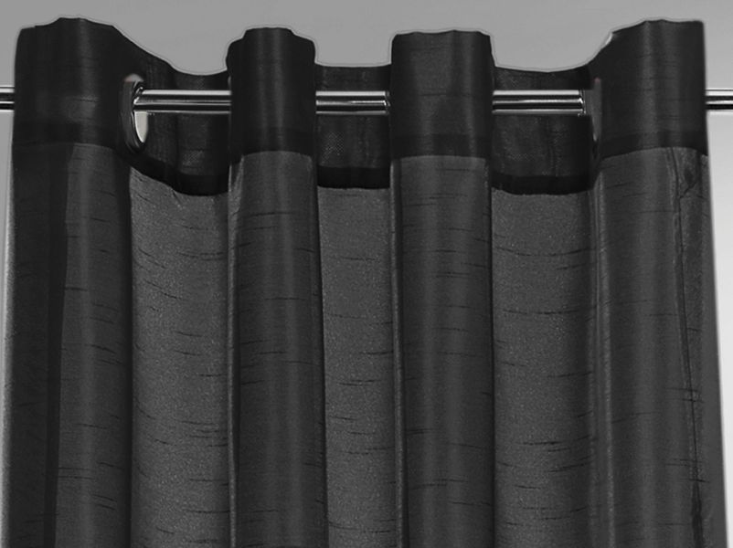 Weckbrodt Vorhang "Klara" Ösen 1 Stk. tlg. Wildseiten-Optik, halbtransparen günstig online kaufen