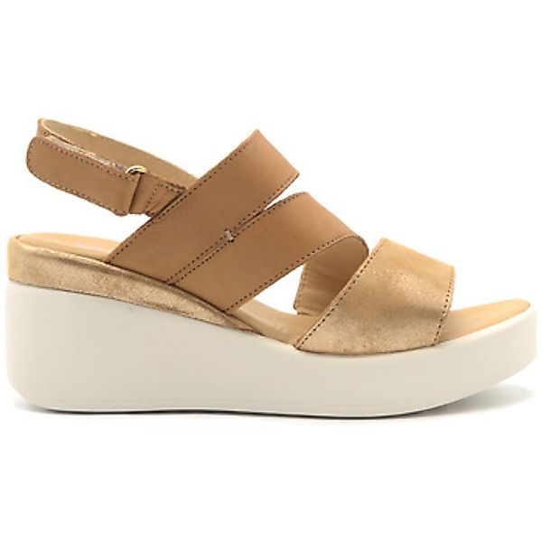 Melluso  Sandalen Walk sandalo in pelle con zeppa günstig online kaufen