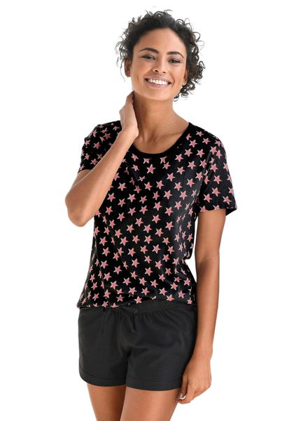 Vivance Dreams Shorty mit Sternchen-Druck günstig online kaufen