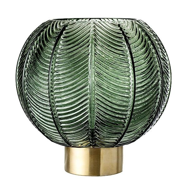 Bloomingville Kugelvase Klaus Vase, Green, Glass, günstig online kaufen