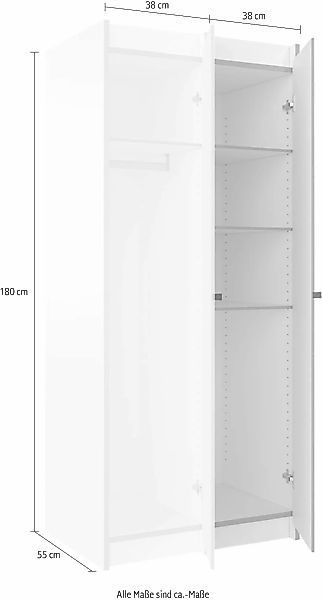 Tojo Mehrzweckschrank "steh", als Grund- und Anbaumodul für individuelle Er günstig online kaufen