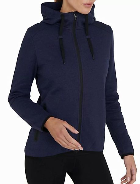 TCA Sweater TCA Damen Revolution Hoodie, Dunkelblau, Kapuze, Reißverschluss günstig online kaufen