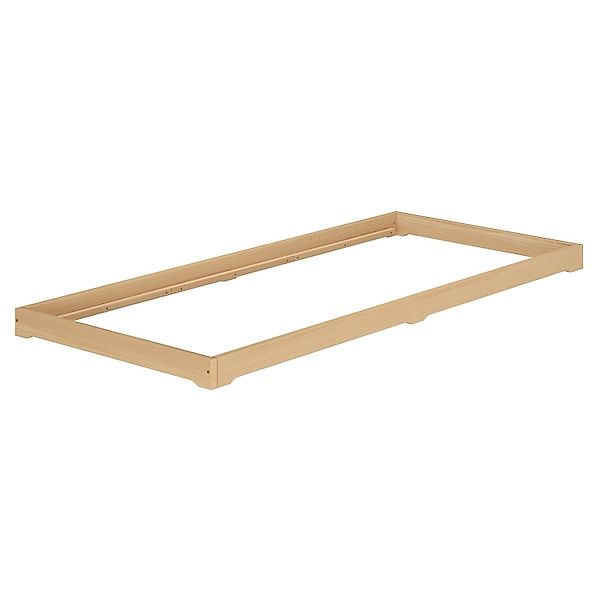 Erst-Holz Bodenbett Bettrahmen Futonbett Buche Massiv 100 x 200 cm Modell 6 günstig online kaufen