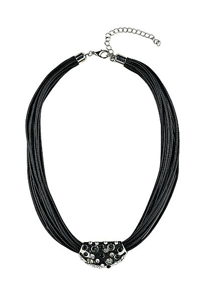 COLLEZIONE ALESSANDRO Kette mit Anhänger "Valencia" mit Glassteinen günstig online kaufen