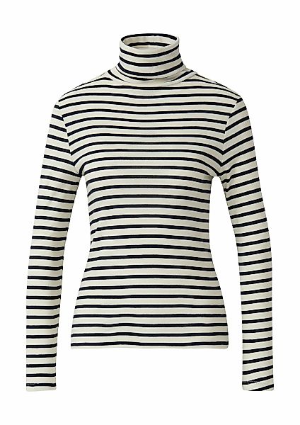 s.Oliver Rollkragenshirt, mit Streifen Muster günstig online kaufen