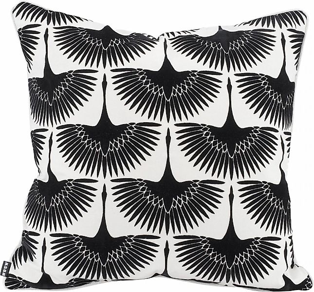 H.O.C.K. Dekokissen "Black Swan" mit schicken Schwanenmotiven, Wendekissenh günstig online kaufen