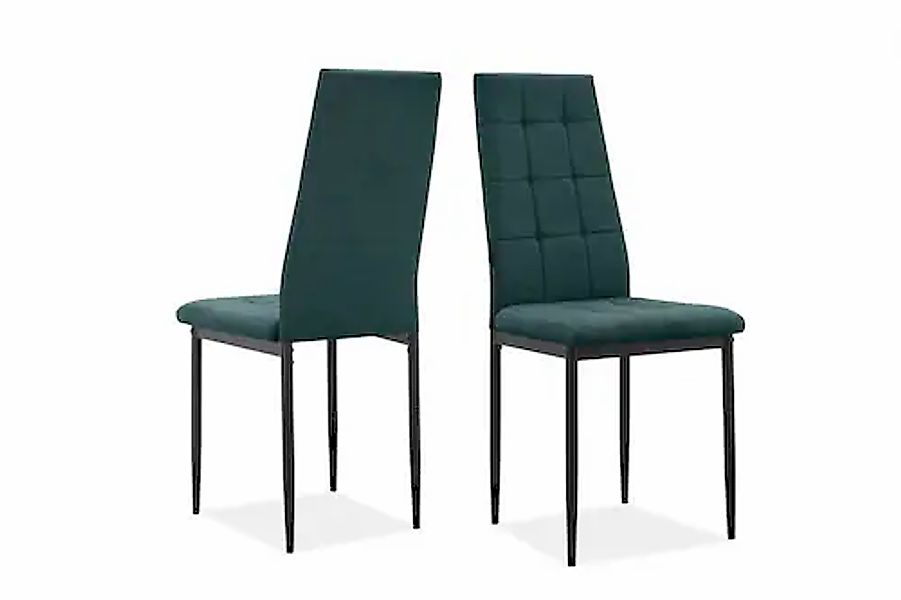 INOSIGN Esszimmerstuhl »Moana«, (Set), 2 St., Webstoff, Mit Steppung günstig online kaufen