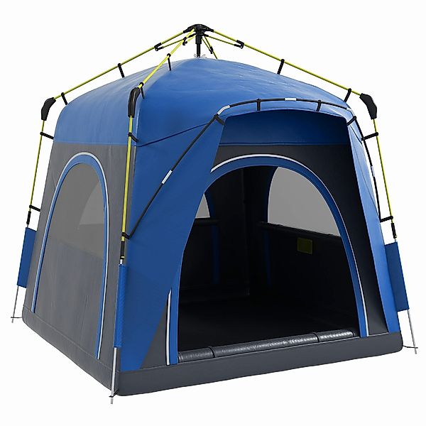 Outsunny Kuppelzelt mit Haken, Tür, Fenster, günstig online kaufen