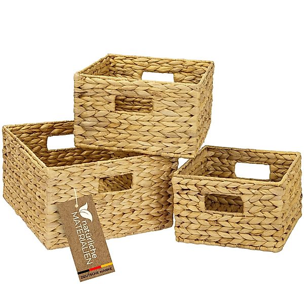 HMF Aufbewahrungskorb Aufbewahrungskorb, Korb geflochten aus günstig online kaufen