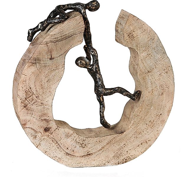 Casablanca by Gilde Wanddekoobjekt Skulptur Teamwork günstig online kaufen