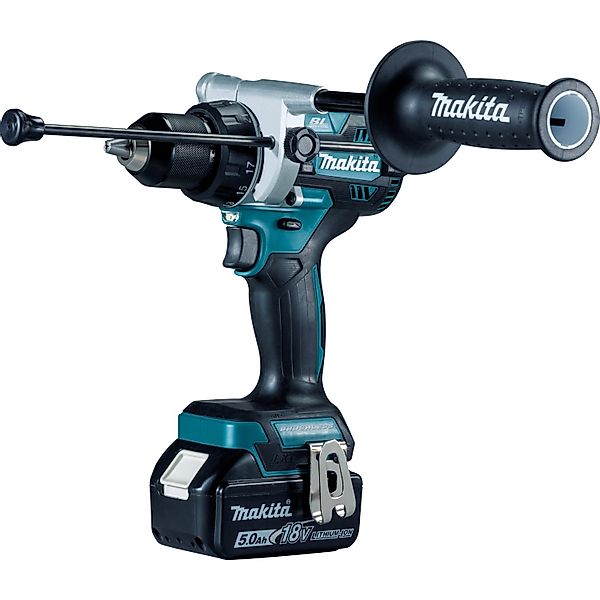 Makita Akku-Schlagbohrschrauber DHP486RTJ inkl. 5 Ah Akkus mit Koffer günstig online kaufen