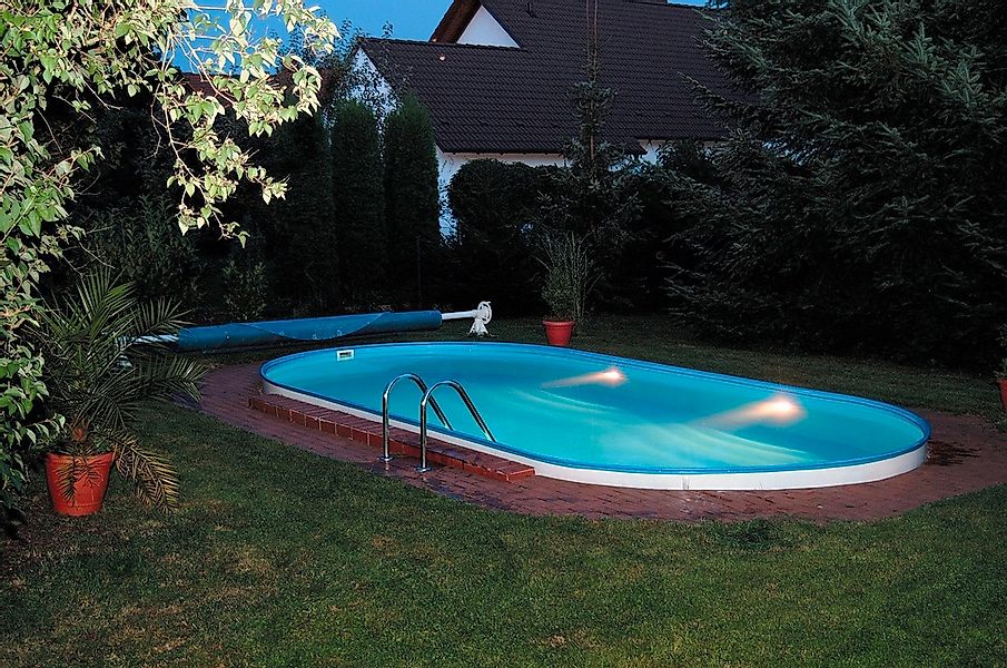 my POOL BWT Ovalpool "PREMIUM mit blauer Innenfolie", (Komplett-Set, 10 tlg günstig online kaufen