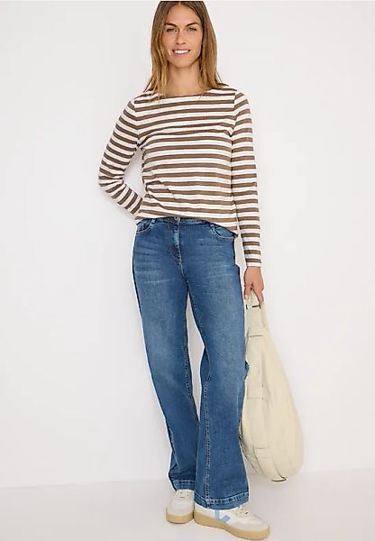 Gestreiftes Basic Shirt günstig online kaufen