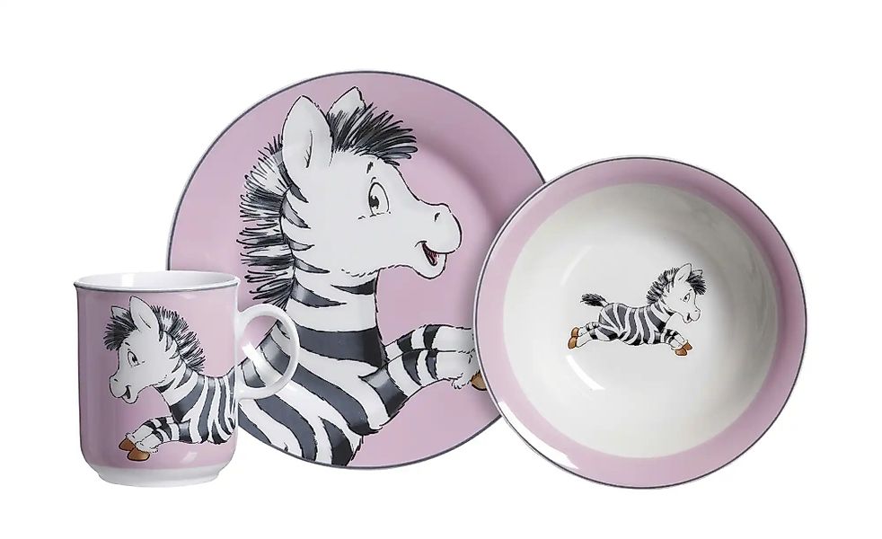 Ritzenhoff & Breker Kinderset "Zoe"   ¦ rosa/pink ¦ Porzellan ¦ Maße (cm): günstig online kaufen