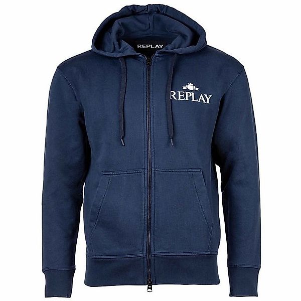 Replay Sweatshirt Herren Sweatjacke Baumwolle günstig online kaufen