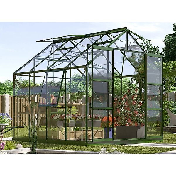 Vitavia Gewächshaus Jupiter 6700 Smaragd 6,7 m² günstig online kaufen