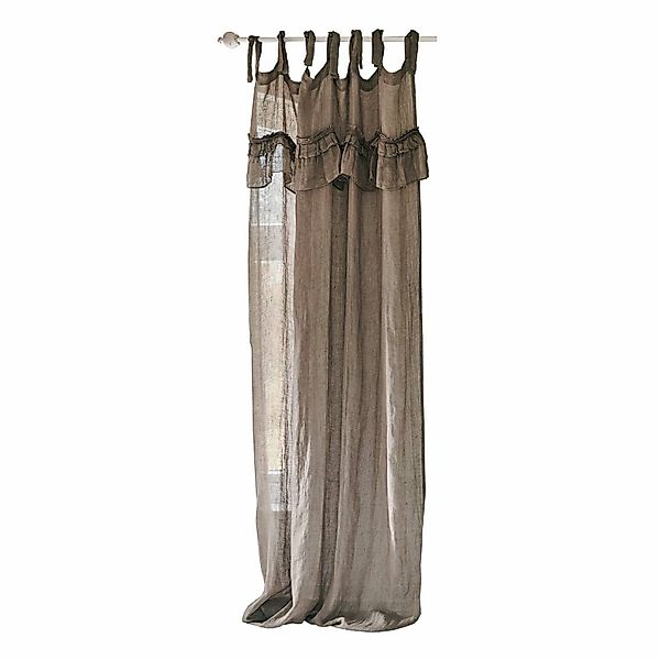 Mirabeau Vorhang Gardine Tousia braun günstig online kaufen