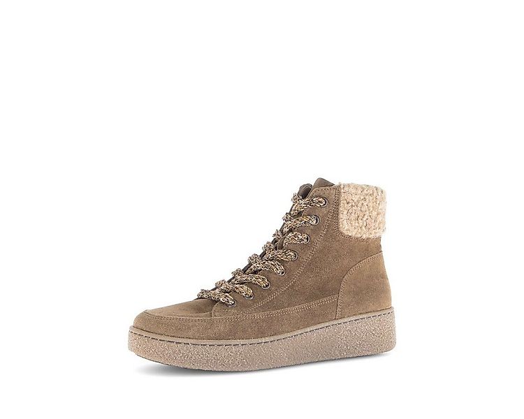 Gabor Schnürstiefelette Materialmix Leder/Lederimitat Schnürstiefelette günstig online kaufen