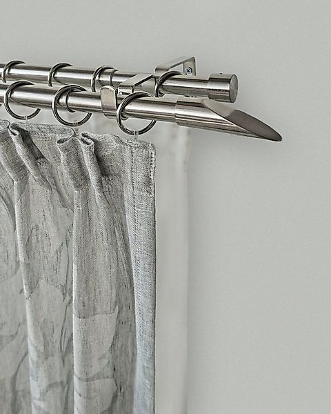 GARESA Gardinenstange Lucca, 2-läufig, ausziehbar, mit Bohren, ausziehbare günstig online kaufen