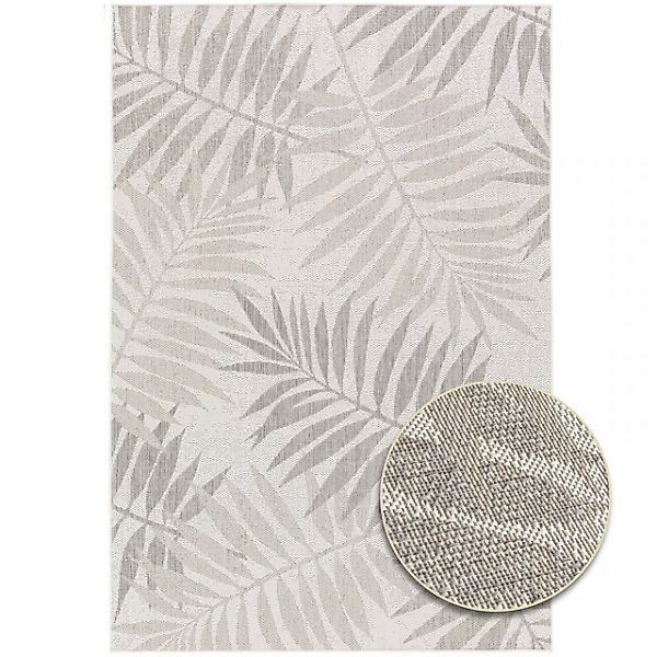 Primaflor-Ideen in Textil "Outdoorteppich RENEW - Leaves" rechteckig 4 Höhe günstig online kaufen