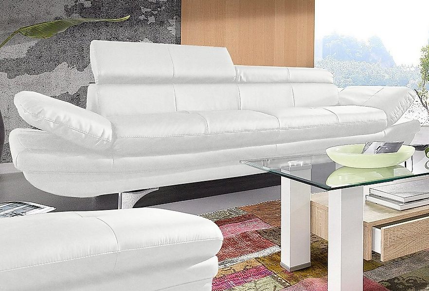 COTTA 3-Sitzer Enterprise, Big-Sofa, mit Armteilverstellung & Kopfteilverst günstig online kaufen