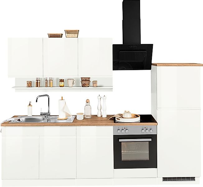 KOCHSTATION Küchenzeile "KS-Virginia" Breite 270 cm, wahlweise mit E-Geräte günstig online kaufen