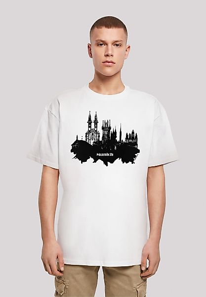 F4NT4STIC T-Shirt "Cities Collection - Munich skyline" Print günstig online kaufen