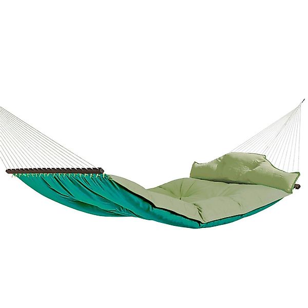 HOPLO Stabhängematte Kingsize Stabhängematte hellgrün/türkis - günstig online kaufen
