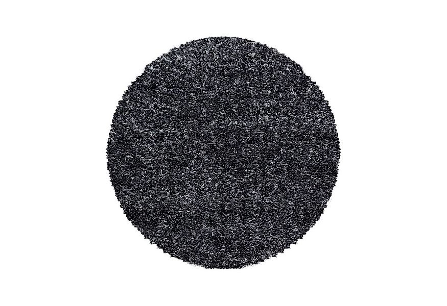 Carpettex Hochflor-Teppich Meliert Design, Rund, Höhe: 30 mm, Teppich Melie günstig online kaufen