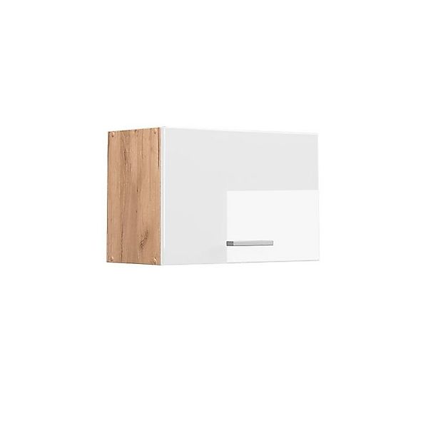 Vicco Hängeschrank R-Line, Weiß Hochglanz/Goldkraft Eiche, günstig online kaufen