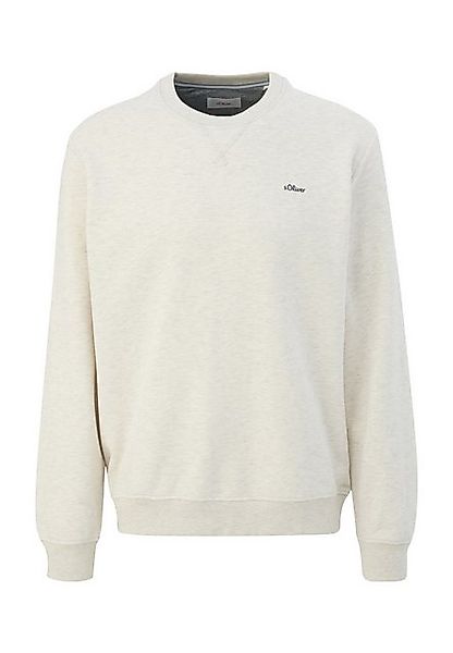 s.Oliver Sweatshirt Pullover Sweatshirt mit Rundhalsausschnitt günstig online kaufen