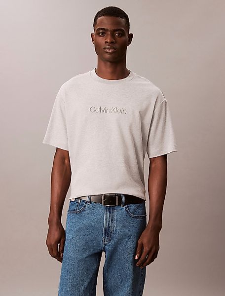 Calvin Klein T-Shirt "A - Rel Fashion Logo Tee", Mit Rundhalsausschnitt günstig online kaufen