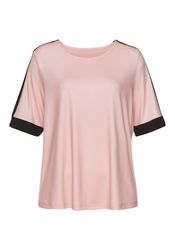 Vivance Kurzarmshirt mit sportlichen Kontraststreifen günstig online kaufen