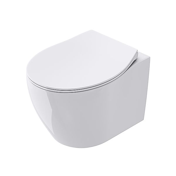 doporro Tiefspül-WC Hänge WC Spülrandlos Wand-WC günstig online kaufen