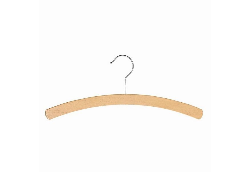 Rudolf Weber Kg Kleiderbügel Holz-Kleiderbügel 42 cm 3er-Pack ohne Steg gew günstig online kaufen