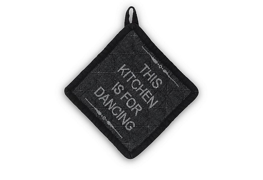 kela Topflappen Gianna, mit Aufschrift, Aufhängeschleife, waschbar bis 40°C günstig online kaufen