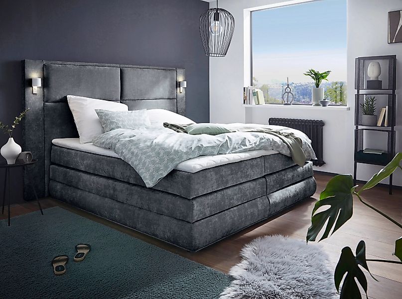 COLLECTION AB Boxspringbett Copenhagen, inklusive Bettkasten und Topper, wa günstig online kaufen